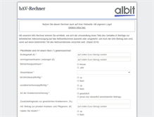 Tablet Screenshot of bav-computer.de